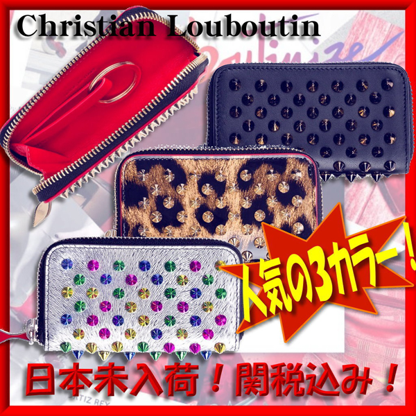 日本未入荷 大人気 ３色展開 【Christian Louboutin】zipキーホルダー 16050228